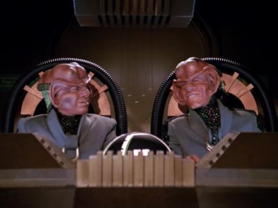 They panic quickly under pressure. - Star Trek: The Next Generation