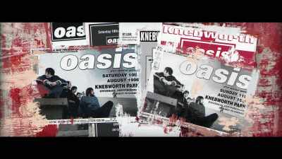 They were part of the gig, - Oasis: Knebworth 1996