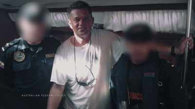 They posed with customs agents, - Drug Lords: The Next Generation
