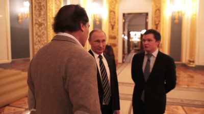 They put magazine covers
out there-- - The Putin Interviews