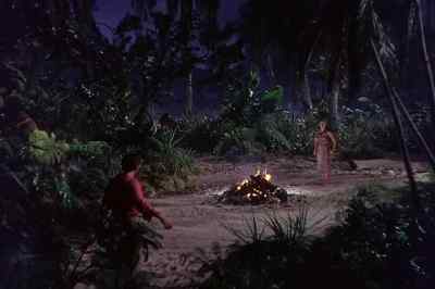 They ran like rabbits.
The whole tribe. - All the Brothers Were Valiant