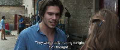 They were really hurting tonight.
So I thought... - Back to Burgundy