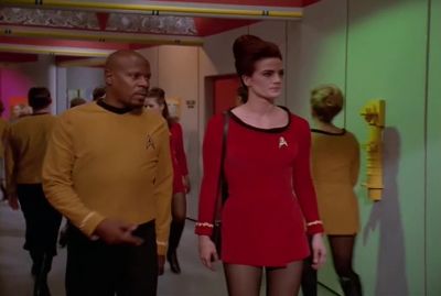 They really packed them in
on these old ships. - Star Trek: Deep Space Nine