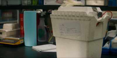 They really... skimped out
on the giftwrapping. - The Hot Zone