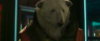 They rolled in on a
remote armored snowcat, - Red One