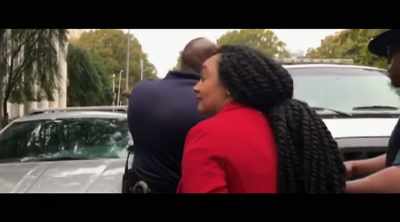 They’re arresting me
because I refused - All In: The Fight for Democracy