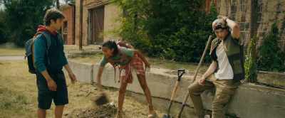 They said they found
the treasure under the X. - The Quest for Tom Sawyer's Gold