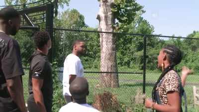THEY SAID THAT THIS TREE WAS
DYING WHEN WE FIRST - Harlem Globetrotters: Play It Forward