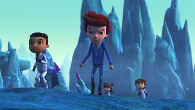 They said the Deshrinkulum
could be down in these caves. - Ready, Jet, Go! Space Camp: The Movie