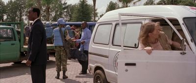 They said that there wasn't any room - Hotel Rwanda