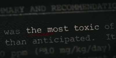 They said, "This chemical's now
considered extremely toxic, - Revealed: How to Poison a Planet