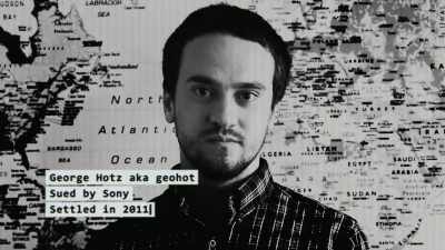 They said they were
defending George Hotz, - Cyberwar