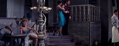 They sashayed down to the bar room - Meet Me in Las Vegas