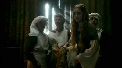 They say they need
to toss her in a blanket - The White Princess