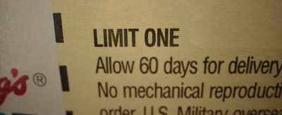 They say "one per household." - The Pez Outlaw