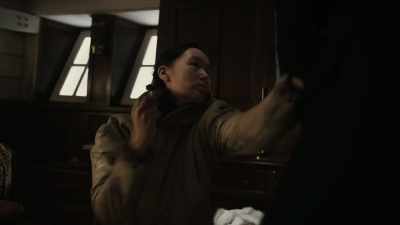 They say she talked up a storm
until her father died. - The Terror