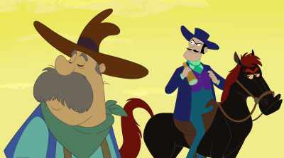 They say he went to the city - Tom and Jerry Cowboy Up!