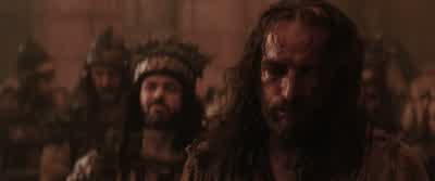 They say you're a kingWhere is this kingdom of yoursWhat line of kings do you descend fromSpeak upYou're just the son of some obscure carpenter noSome say you're ElijahBut he was carried off to heaven in a chariotWhy don't you say somethingYou've been - The Passion of the Christ