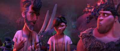 They seem to have
some kind of primitive language. - The Croods: A New Age