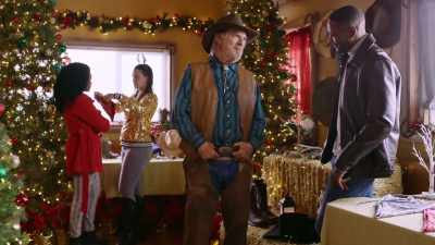 They seem to like it.
How about you, young fella? - Mistletoe in Montana