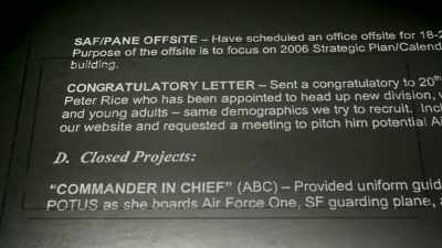 They sent a congratulatory letter - Theaters of War