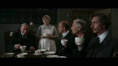 They sent down
their compliments, - Downton Abbey