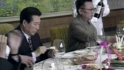 They served world class wine. - Inside North Korea's Dynasty