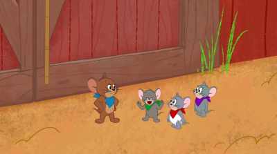 They should have never
fooled with us. Right, uncle Jerry? - Tom and Jerry Cowboy Up!