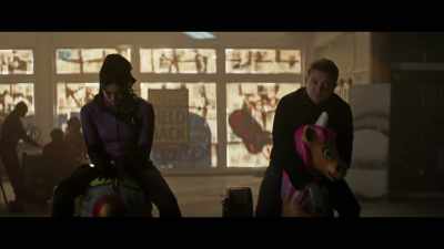 They should smile more.
This is fun for us too, you know. - Hawkeye