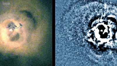 They show massive energy bursts, - Secrets of Size: Atoms to Supergalaxies