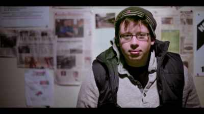 They show me their badges,
and it says, - Generation Hustle