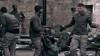 THEY SING:
# I get so emotional, baby - Celebrity SAS: Who Dares Wins
