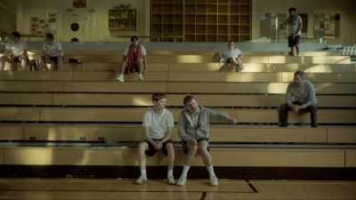 They were sitting over to the left, - Ladhood