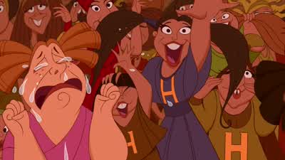 And they slapped his face on every vaseOn every vahse - Hercules