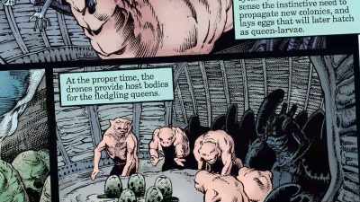 They were small versions,
three, four-foot tall aliens, - Aliens Expanded