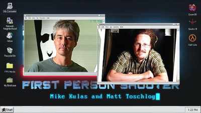 They had some technology that
they think would be really cool, - FPS: First Person Shooter