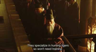 They specialize in hunting tigers
so won't need training. - Monstrum