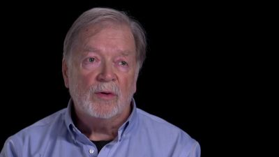 They spend quite a bit of time interviewing him. - Very Scary People