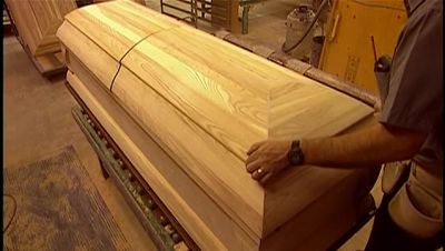 THEY SPRAY THE CASKET - How It's Made
