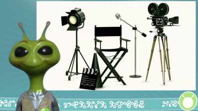 They start by procuring
a series of images, - Alien TV