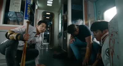 They stopped once we entered the tunnel, right? - Train to Busan