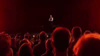 They stretch it back, like it's
on a catapult aimed right at you. - Derren Brown: Miracle