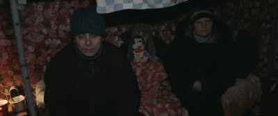 They survived because
they were out visiting friends. - Donbass
