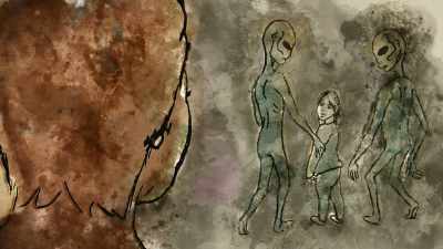 They take her down the hallway - Extraordinary: The Seeding