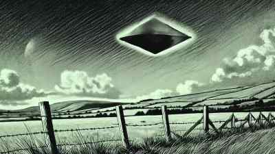 They then saw a large diamond
shaped craft hovering. - The Program
