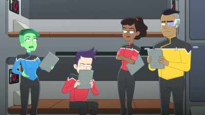 They thinkthey're so much better than us, - Star Trek: Lower Decks