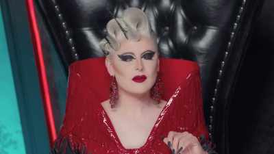 They had to reenact an
iconic scene this character - The Boulet Brothers' Dragula: Titans