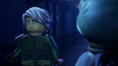 They told me that they had
an important stakeout - LEGO Ninjago: Dragons Rising
