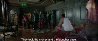 They took the money and the launcher case. - Gereza