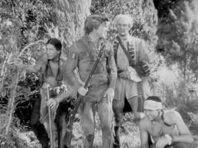      THEY TOOK TO THE STREAM
            TO KEEP US - The Last of the Mohicans